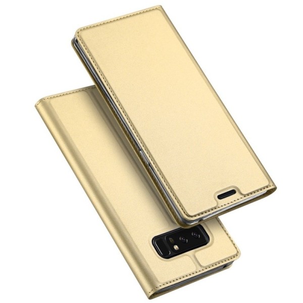 „Dux Ducis“ Skin atvērams maciņš - zelta (Galaxy Note 8)