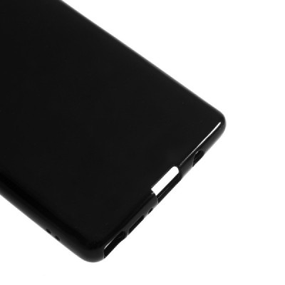 Samsung Galaxy Note 8 (N950F) kieto silikono TPU juodas dėklas - nugarėlė / Priedai.lt