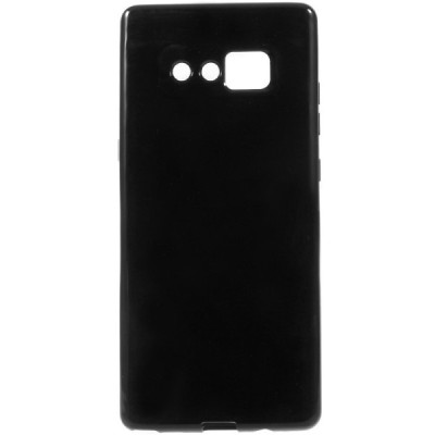 Samsung Galaxy Note 8 (N950F) kieto silikono TPU juodas dėklas - nugarėlė / Priedai.lt