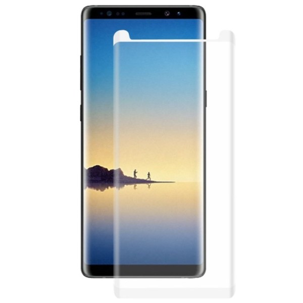 „Hat-Prince“ Tempered Glass apsauginis ekrano stiklas 0.26 mm - baltas (Galaxy Note 8)