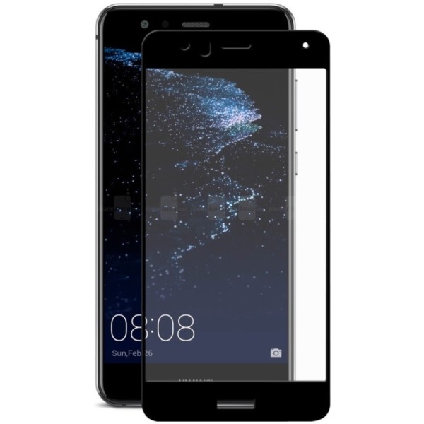 „Hat-Prince“ Tempered Glass apsauginis ekrano stiklas 0.26 mm - juodas (P10 Lite)