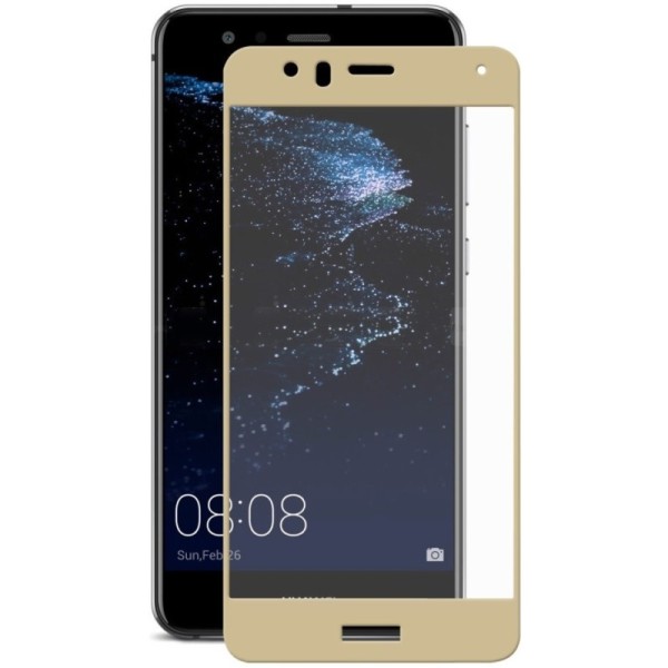 „Hat-Prince“ Tempered Glass apsauginis ekrano stiklas 0.26 mm - auksinis (P10 Lite)