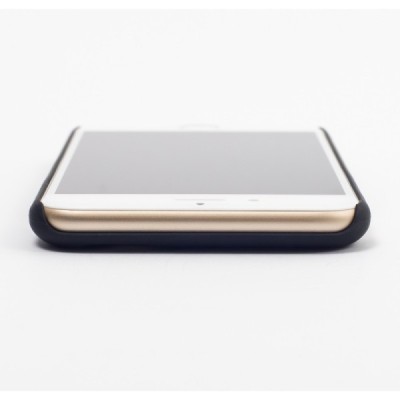 Apple iPhone 7 Plus (iPhone 8 Plus) „Crafted Cover“ Lietuvos vėliava natūralaus medžio dėklas (tamsus medis) / Priedai.lt