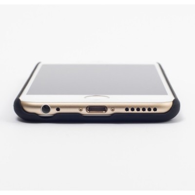 Apple iPhone 7 Plus (iPhone 8 Plus) „Crafted Cover“ Lietuvos vėliava natūralaus medžio dėklas (tamsus medis) / Priedai.lt