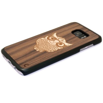 Samsung Galaxy S7 Edge (G935) „Crafted Cover“ Pūce dabīga koka telefona apvalks / Vacins.lv