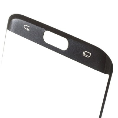 Samsung Galaxy S7 Edge (G935) Calans Tempered Glass melns ekrāna aizsargstikls / Vacins.lv