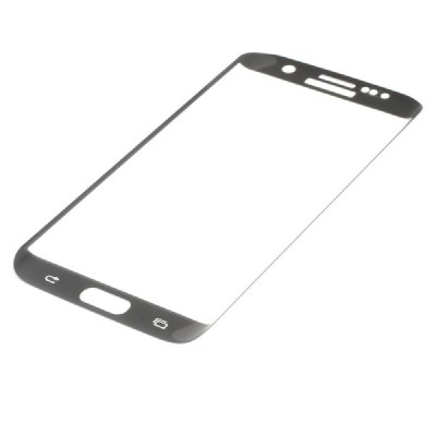 Samsung Galaxy S7 Edge (G935) Calans Tempered Glass melns ekrāna aizsargstikls / Vacins.lv