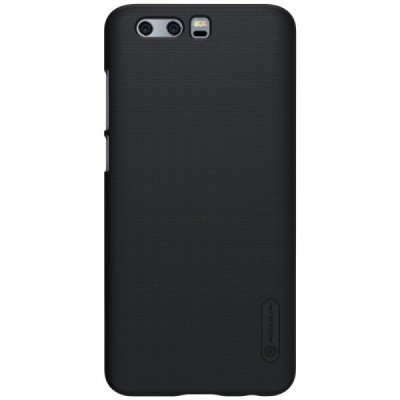 Huawei Honor 9 (Honor 9 Prmium) Nillkin Frosted Shield juodas plastikinis dėklas / Priedai.lt