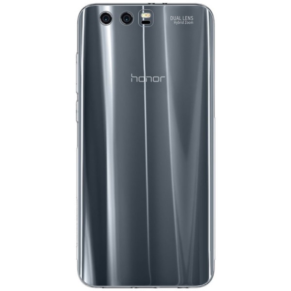 Planākais TPU dzidrs apvalks - pelēks (Honor 9)