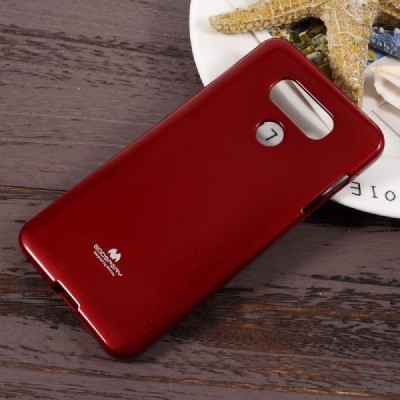 LG G6 (H870) Mercury твердый силиконовый чехол (TPU) - красный | Vacins.lv