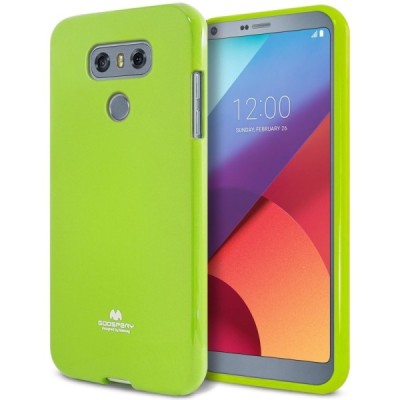 LG G6 (H870) Mercury твердый силиконовый чехол (TPU) - зелёный | Vacins.lv