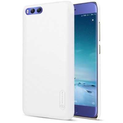 Xiaomi Mi 6 Nillkin Frosted Shield balts plastmasas apvalks + ekrāna aizsargplēve / Vacins.lv