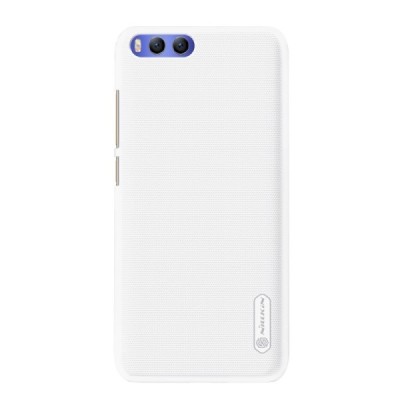 Xiaomi Mi 6 Nillkin Frosted Shield белый пластиковый чехол + защитная пленка для экрана | Vacins.lv