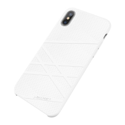 Apple iPhone X (iPhone Xs) Nillkin Flex balts cieta silikona apvalks / vacins.lv
