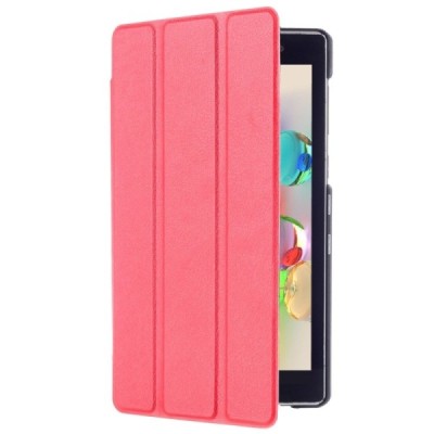 Asus ZenPad C 7.0 (Z170C) красный кожаный чехол-книжка (складной) | Vacins.lv