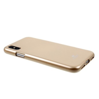 Apple iPhone X (iPhone Xs) Mercury zelta cieta silikona (TPU) apvalks / vacins.lv