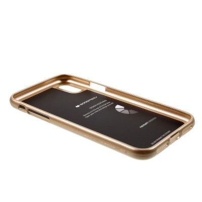 Apple iPhone X (iPhone Xs) Mercury zelta cieta silikona (TPU) apvalks / vacins.lv