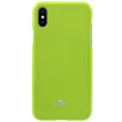 Apple iPhone X (iPhone Xs) Mercury zaļš cieta silikona (TPU) apvalks / Vacins.lv