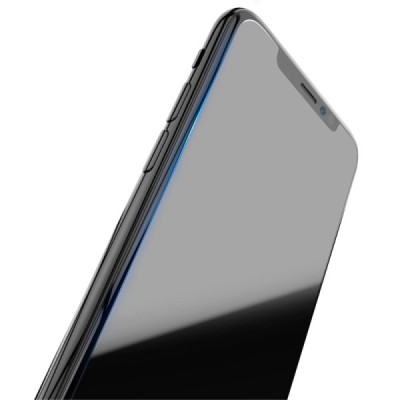 Apple iPhone X (iPhone Xs, 11 Pro) Benks Tempered Glass melns ekrāna aizsargstikls / Vacins.lv