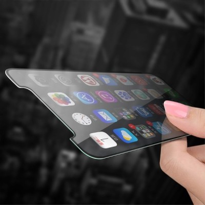 Apple iPhone X (iPhone Xs, 11 Pro) Benks Tempered Glass melns ekrāna aizsargstikls / Vacins.lv