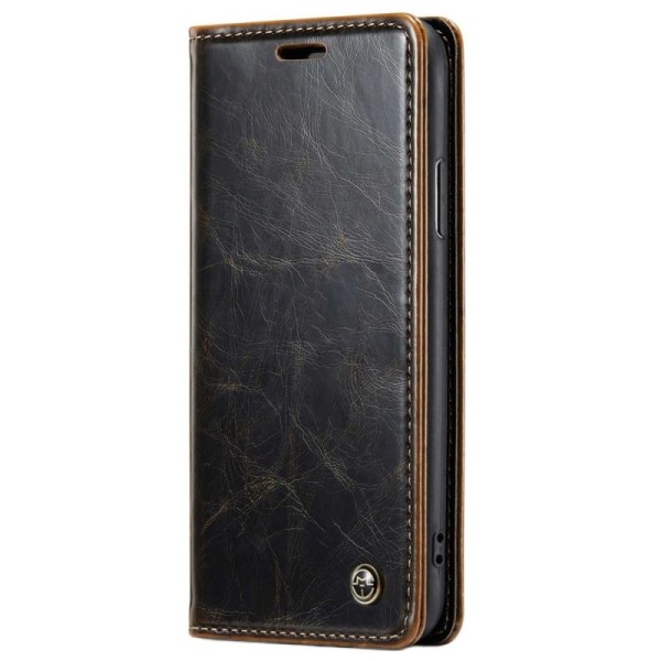 „CaseMe“ твердый чехол-книжка – коричневый (iPhone X / Xs)