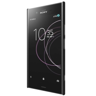 Nillkin Frosted Shield Sony Xperia XZ1 черный пластиковый чехол | Vacins.lv