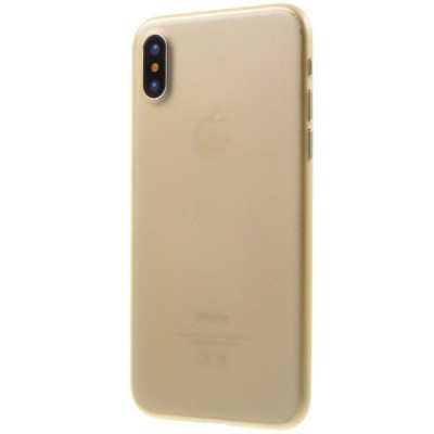 Apple iPhone X (iPhone Xs) pasaulē planākais brūns futrālis / Vacins.lv
