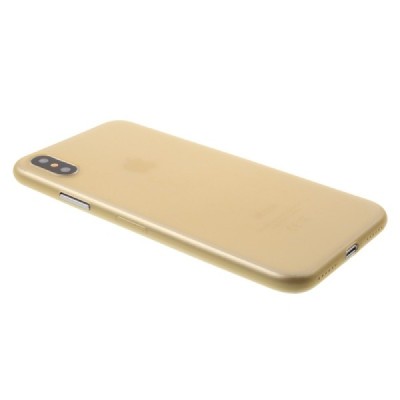 Apple iPhone X (iPhone Xs) pasaulē planākais brūns futrālis / Vacins.lv