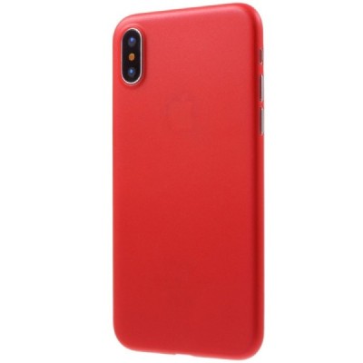 Apple iPhone X (iPhone Xs) pasaulē planākais sarkans futrālis / Vacins.lv