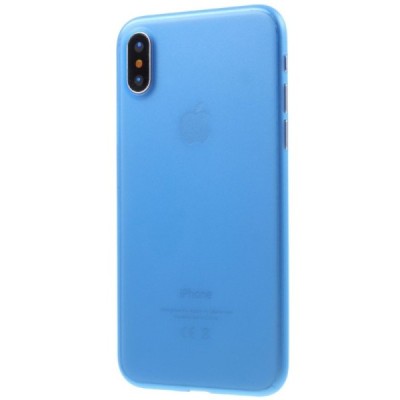 Apple iPhone X (iPhone Xs) pasaulē planākais tumši zils futrālis / Vacins.lv