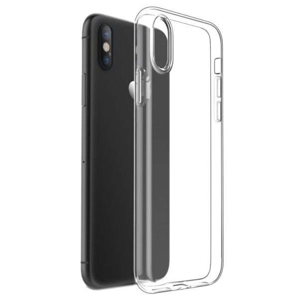 Самый тонкий TPU чехол – прозрачный (iPhone X / Xs)