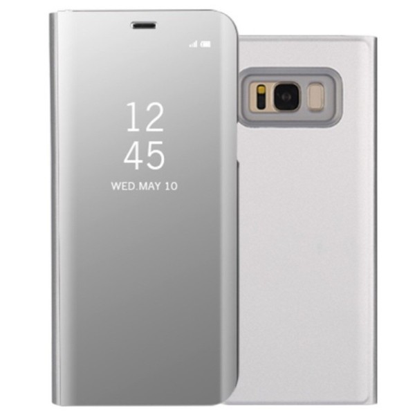 Plastmasas atvērams maciņš - sudrabs (Galaxy S8)