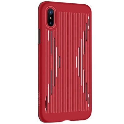 Apple iPhone X (iPhone Xs) JOYROOM Storm sarkans silikons apvalks / vacins.lv