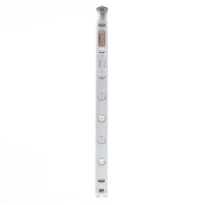 Kingxbar stilīgs sudrabs Apple iPhone 5, 5s un SE rāmis - sānu apmale (bamperis) / Vacins.lv