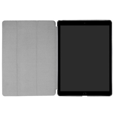 Apple iPad Pro 12,9" 2017 atvēramais melns maciņš / Vacins.lv