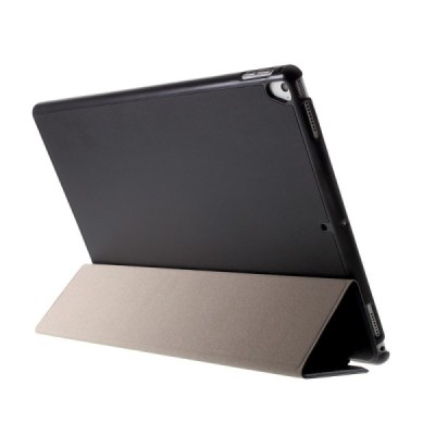 Apple iPad Pro 12,9" 2017 atvēramais melns maciņš / Vacins.lv