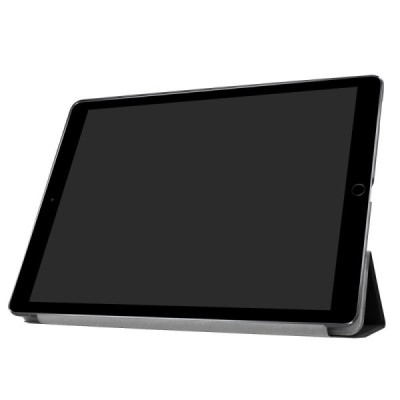 Apple iPad Pro 12,9" 2017 atvēramais melns maciņš / Vacins.lv