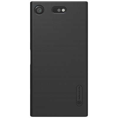 Nillkin Frosted Shield Sony Xperia XZ1 Compact Nillkin Frosted Shield чёрный пластиковый чехол | Vacins.lv