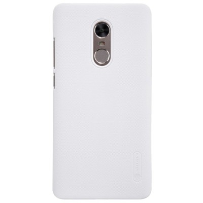 Xiaomi Redmi Note 4 X Nillkin Frosted Shield balts plastmasas apvalks + ekrāna aizsargplēve / Vacins.lv