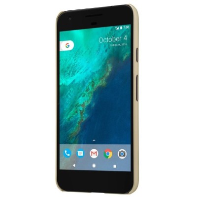 Nillkin Frosted Shield Google Pixel XL золотой пластиковый чехол | Vacins.lv