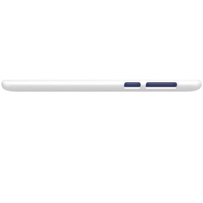 Nokia 8 Nillkin Frosted Shield balts plastmasas apvalks + ekrāna aizsargplēve / Vacins.lv