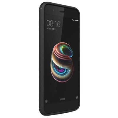 Xiaomi Mi A1 и Mi 5X „Carbon“ твердый силиконовый чехол (TPU) - черный | Vacins.lv