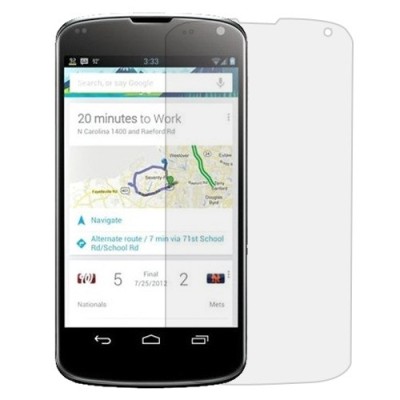 LG Google Nexus 4 E960 „ISME“ ekrāna aizsargplēve - dzidra / Vacins.lv