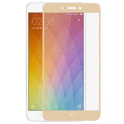Xiaomi Redmi Note 4X Hat-Prince Tempered Glass zelta ekrāna aizsargstikls / Vacins.lv