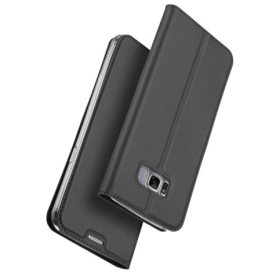 „Dux Ducis“ Skin серии Samsung Galaxy S8 (G950) чёрный кожаный чехол-книжка | Vacins.lv