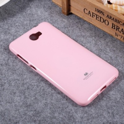 Huawei Y5 II (Huawei Y5 2) Mercury gaiši rozs cieta silikona (TPU) apvalks / vacins.lv
