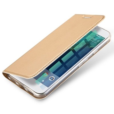 „Dux Ducis“ Skin серии Google Pixel XL золотой кожаный чехол-книжка | Vacins.lv