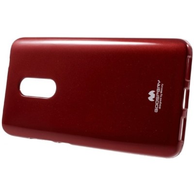 Xiaomi Redmi Note 4X Mercury sarkans cieta silikona (TPU) apvalks / vacins.lv