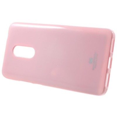 Xiaomi Redmi Note 4X Mercury gaiši rozs cieta silikona (TPU) apvalks / vacins.lv