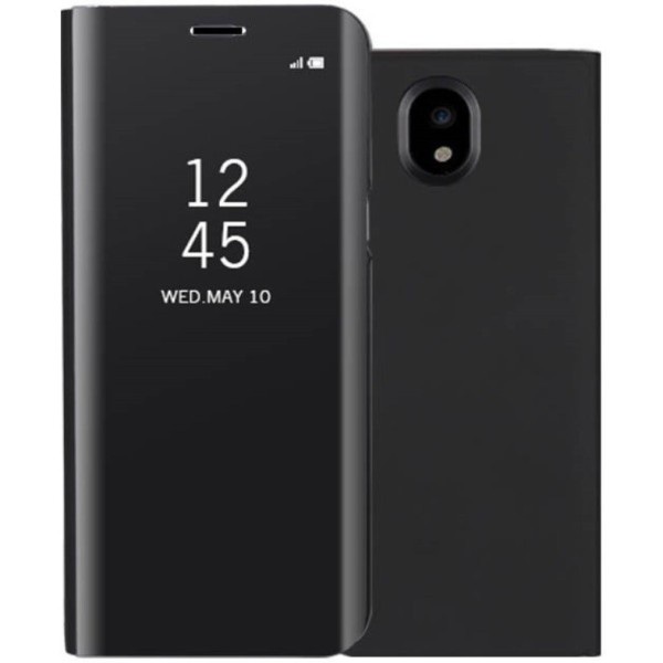 Plastmasas atvērams maciņš - melns (Galaxy J5 2017)